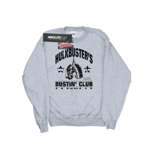 Marvel Boys Iron Man Hulkbuster's Bustin' Club Sweatshirt