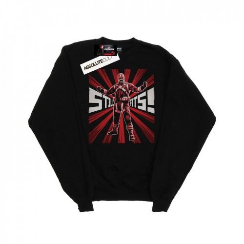 Marvel Boys Black Widow Movie Red Sparrow Fits Sweatshirt