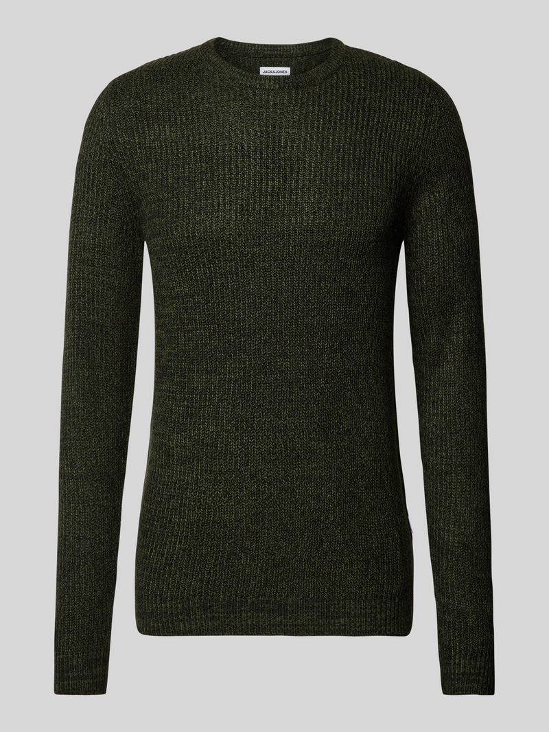 Jack & jones Gebreide pullover met ronde hals, model 'LEWIS'