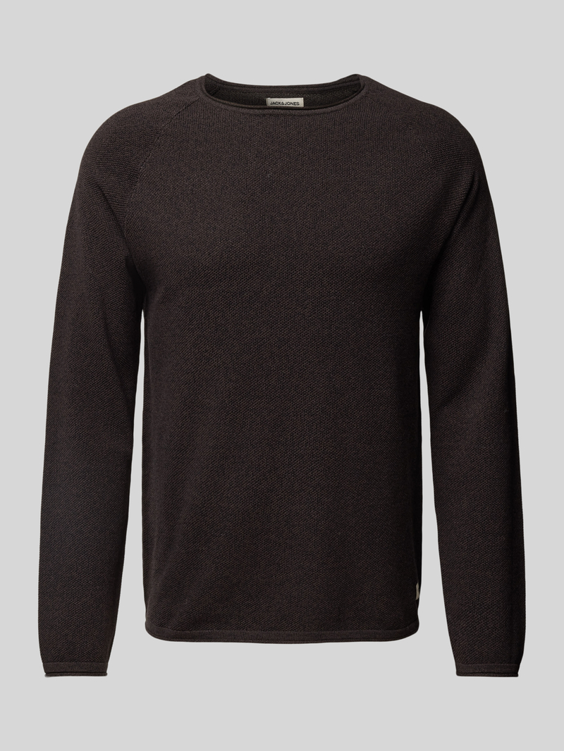 Jack & jones Gebreide pullover met ronde hals, model 'EHILL'