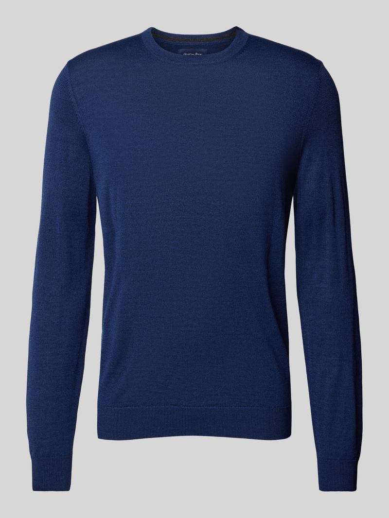 Christian Berg Men Gebreide pullover met ronde hals