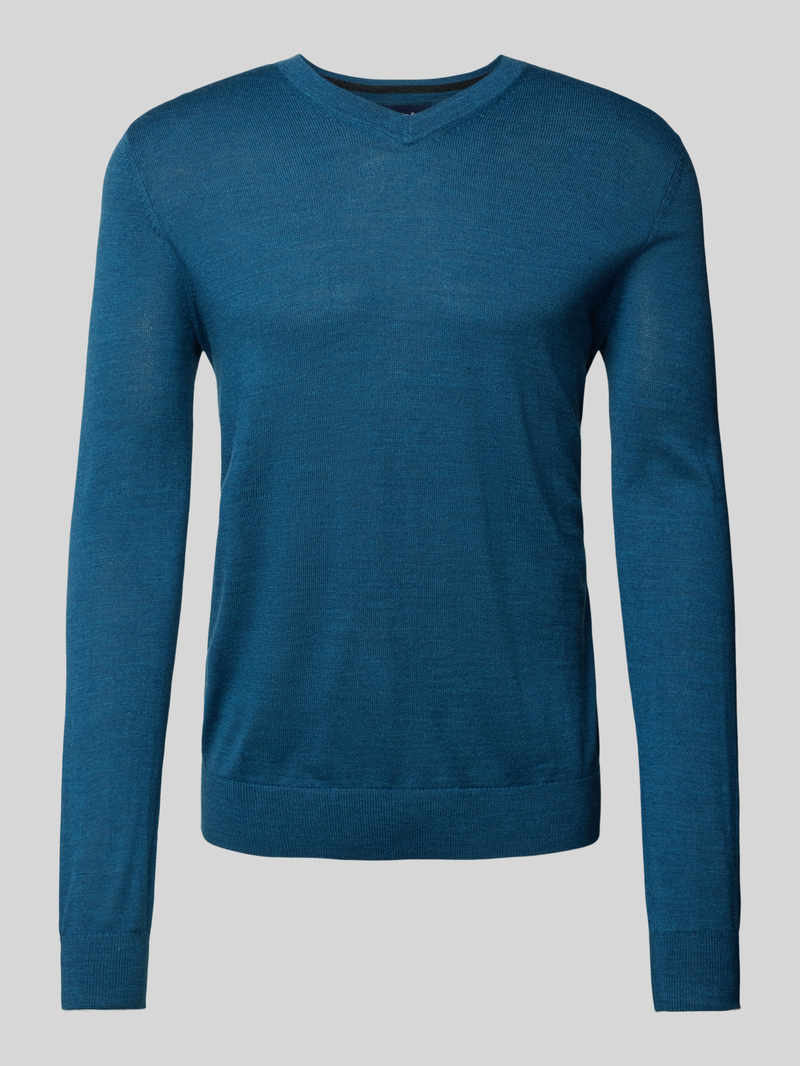 Christian Berg Men Gebreide pullover met V-hals