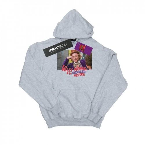 Willy Wonka And The Chocolate Factory Willy Wonka en de chocoladefabriek neerbuigende Wonka-hoodie voor meisjes