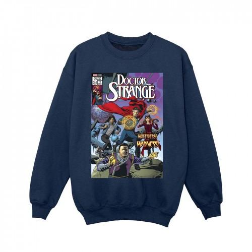 Marvel Girls Doctor Strange Comic Circles-sweatshirt