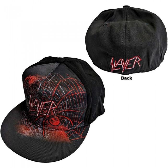 Pertemba FR - Apparel Slayer Unisex volwassen spinnenweb snapback baseballpet