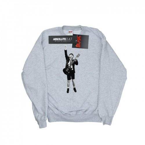 AC/DC meisjes Angus Young uitgesneden sweatshirt