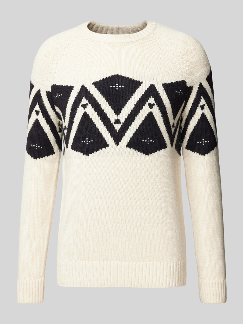 Strellson Gebreide pullover met ronde hals, model 'Tito'