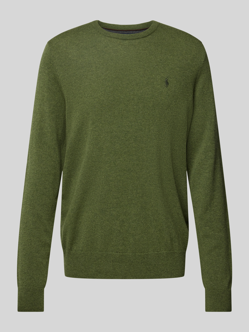 Polo Ralph Lauren Gebreide pullover van lanawol met ronde hals