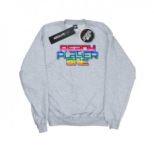 Ready Player One sweatshirt met regenbooglogo voor meisjes