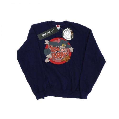 Tom And Jerry Girls Classic Catch Sweatshirt