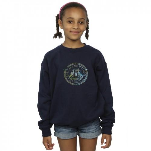 DC Comics Girls The Batman City of Gotham Magna Crest-sweatshirt