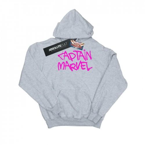 Marvel Girls Kapitein  Spray Tekst Hoodie