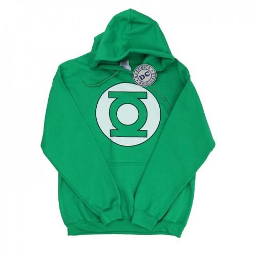 DC Comics hoodie met groen lantaarnlogo voor meisjes