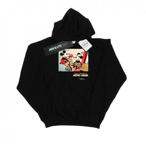 Disney Heren Mickey Mouse Building A Building Hoodie