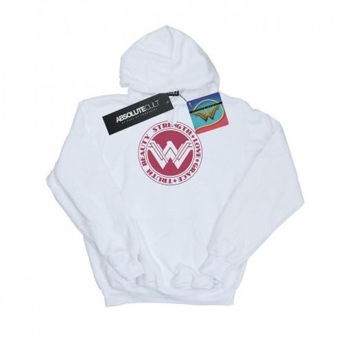 DC Comics Wonder Woman Beauty Strength Love-hoodie voor heren