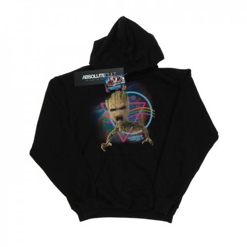 Marvel Heren Guardians Of The Galaxy Neon Groot Hoodie