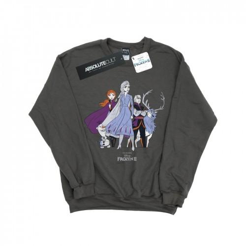 Disney Frozen 2 Distressed Group-sweatshirt voor heren