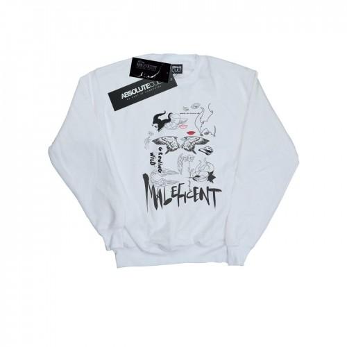 Disney Maleficent Meesteres van het kwaad groeiende wilde collage-sweatshirt voor heren