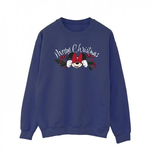 Disney Heren Minnie Mouse Kersthulst Sweatshirt