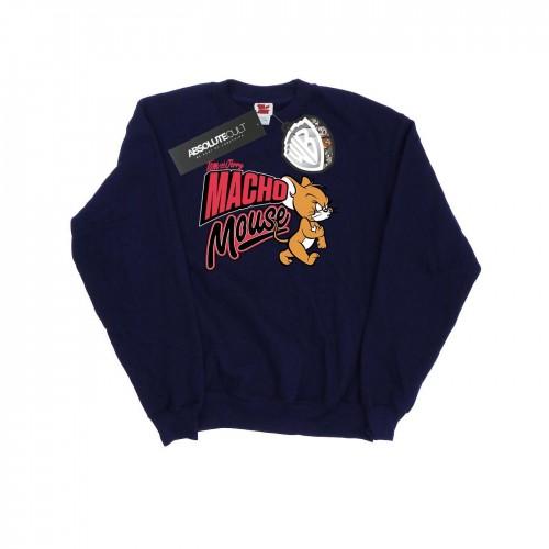 Tom And Jerry Mens Macho Mouse Sweatshirt