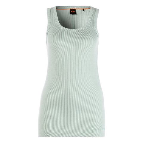 Boss Orange Tanktop C_Ematite_1 met een ronde hals