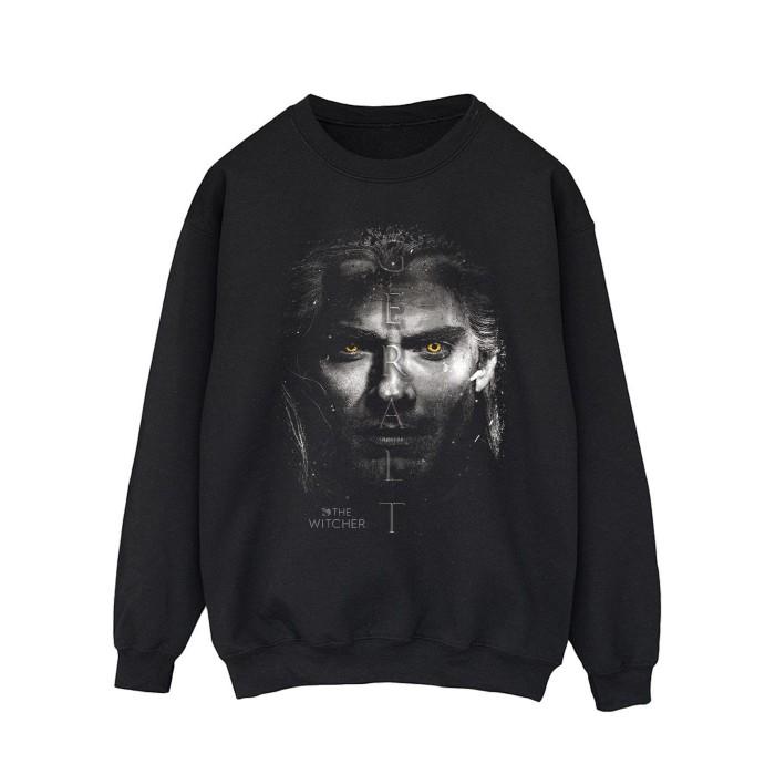 Pertemba FR - Apparel Netflix Heren The Witcher Geralt Stare-sweatshirt