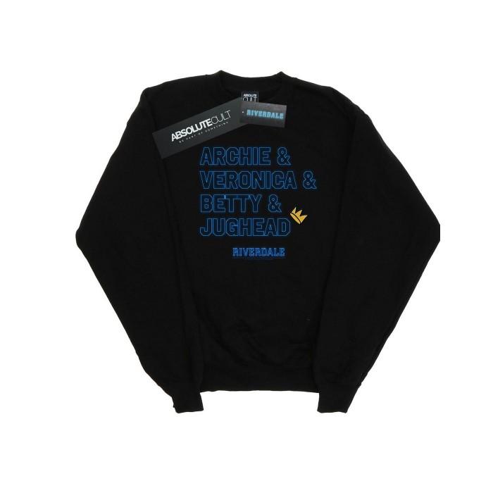 Riverdale heren sweatshirt met karakternamen