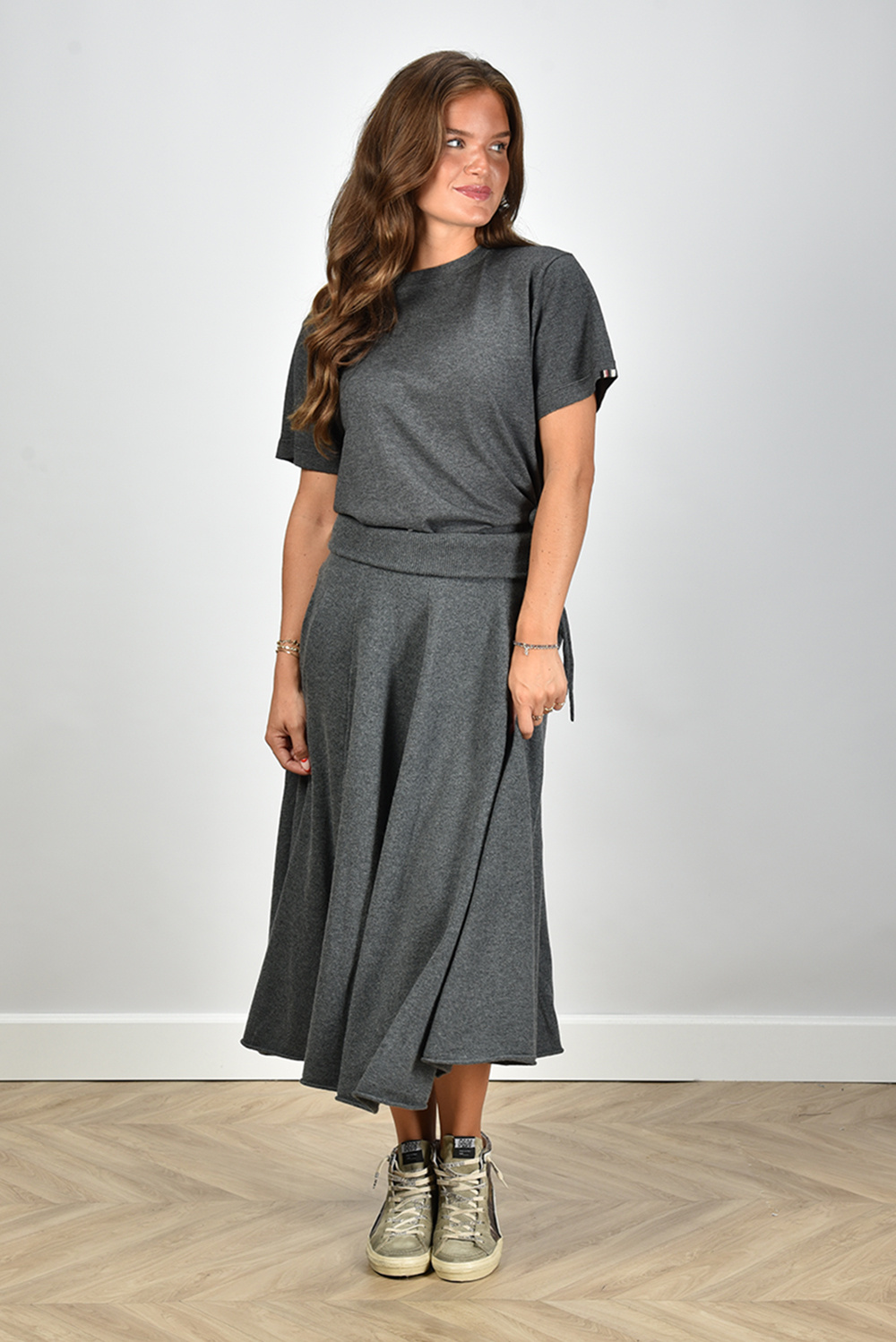 Extreme Cashmere rok Twirl cashmere 313 felt