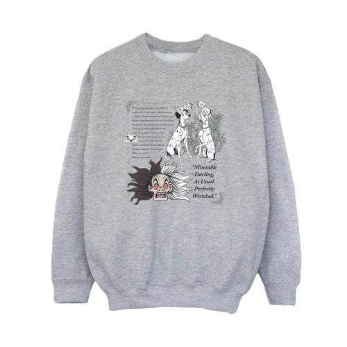 Disney Boys 101 Dalmatians Miserable Darling Sweatshirt