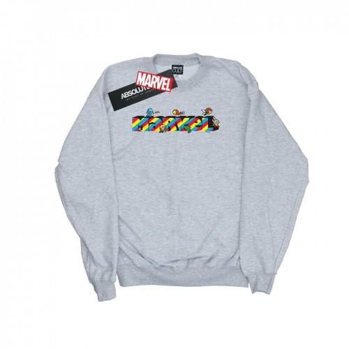 Marvel Boys Kawaii  Strepen Sweatshirt