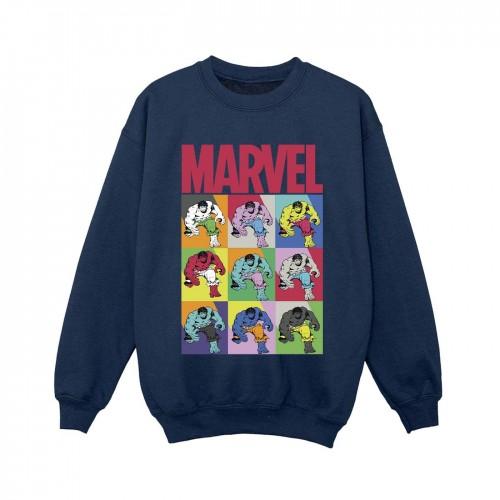 Marvel Boys Hulk Pop-Art Sweatshirt