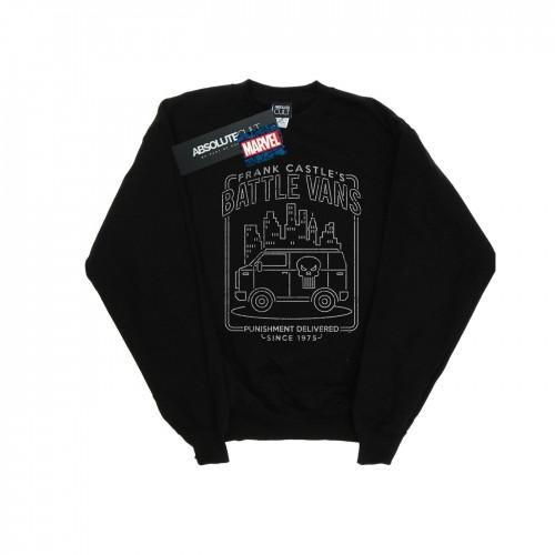 Marvel Boys The Punisher Frank Castle's Battle Vans Sweatshirt