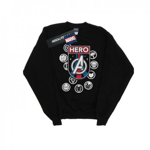 Marvel jongens held badge sweatshirt