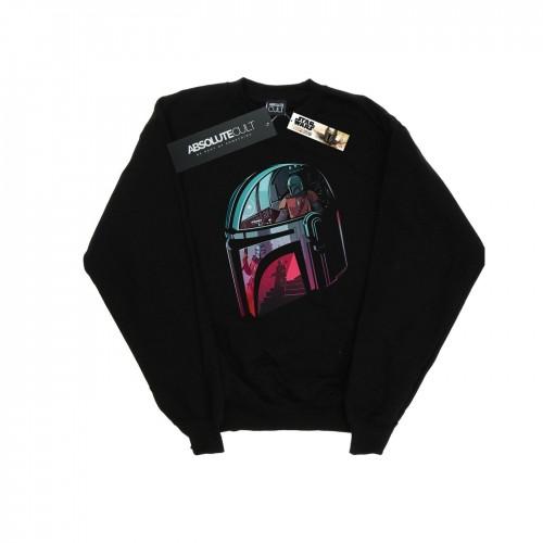 Star Wars Boys The Mandalorian Mandalore Helm Reflectie Sweatshirt