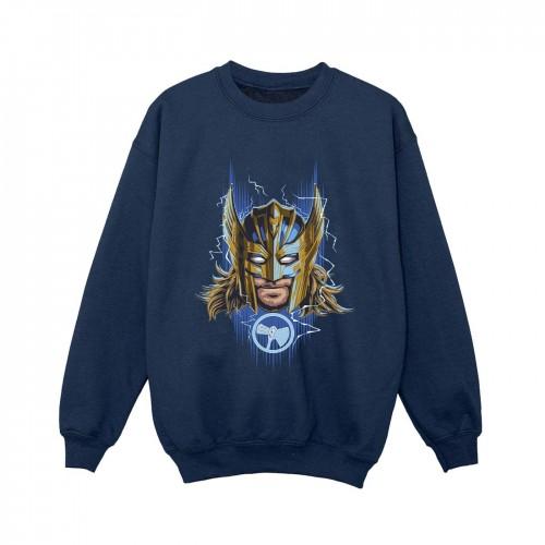 Marvel Boys Thor Love en Thunder Mask-sweatshirt