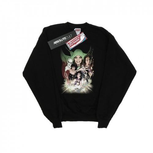 DC Comics Justice League-sweatshirt met donkere cover voor meisjes