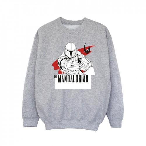 Star Wars Girls The Mandalorian Mando Shoots Sweatshirt