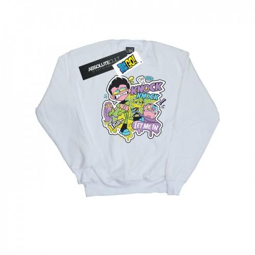 DC Comics Girls Teen Titans Go Knock Knock-sweatshirt