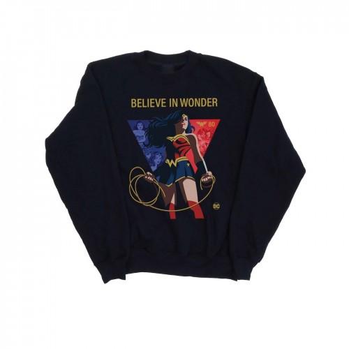 DC Comics Girls Wonder Woman 80e verjaardag Believe In Wonder Pose Sweatshirt