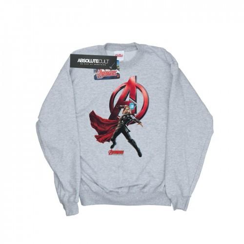 Marvel Girls Thor Pose Sweatshirt