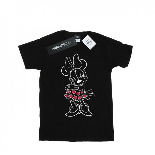 Disney Minnie Mouse Outline Polka Dot T-shirt voor jongens