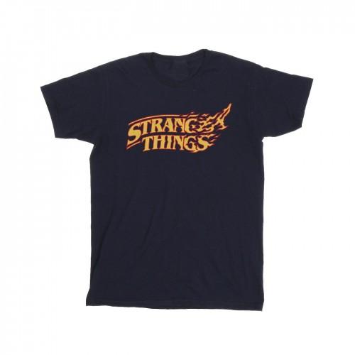 Pertemba FR - Apparel Netflix Boys Stranger Things-logo brekend T-shirt