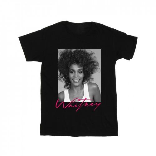 Pertemba FR - Apparel Whitney Houston Boys Glimlach Foto T-shirt