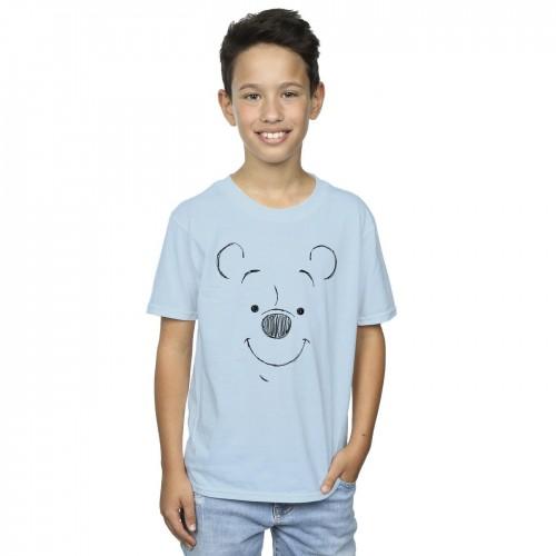 Disney jongens Winnie de Poeh Winnie de Poeh gezicht T-shirt