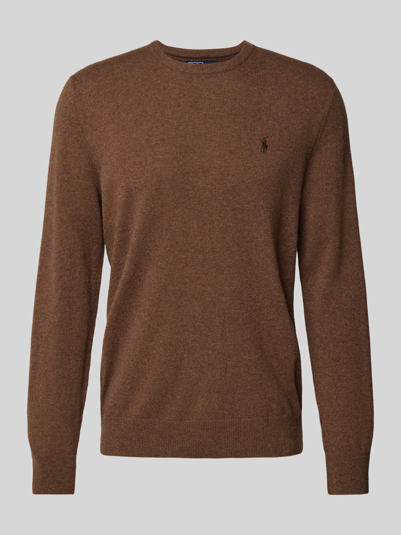 Polo Ralph Lauren Gebreide pullover van lanawol met ronde hals