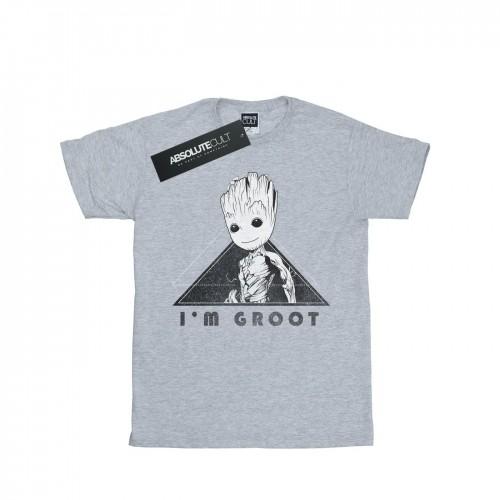 Marvel Girls Guardians Of The Galaxy Vol. 2 Groot Mono driehoekig katoenen T-shirt