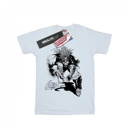 DC Comics Lobo Sketch katoenen T-shirt voor meisjes