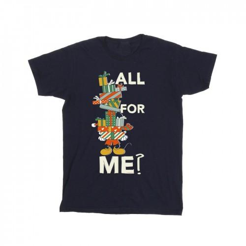 Disney Girls Mickey Mouse presenteert All For Me katoenen T-shirt