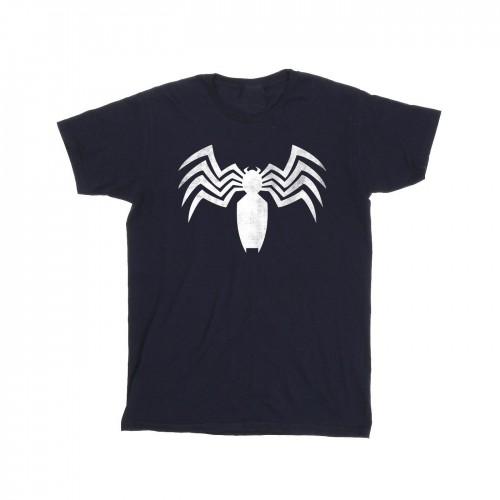 Marvel Girls Venom Spider-logo embleem katoenen T-shirt