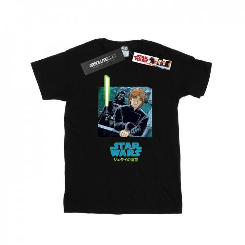 Star Wars meisjes Vader en Luke anime katoenen T-shirt